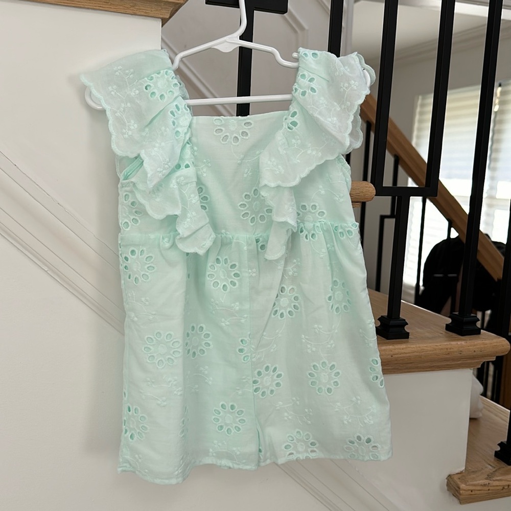 Zara eyelet romper